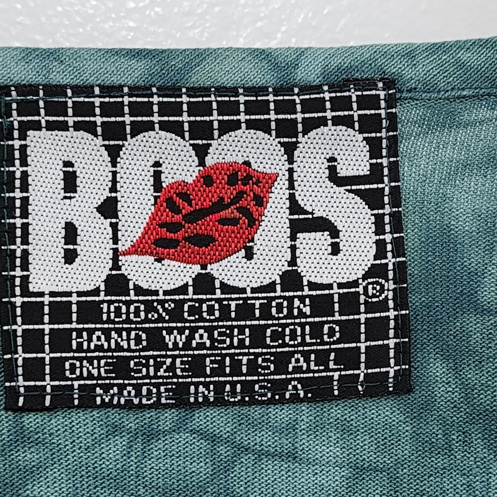 Boos Vintage Women's 100% Cotton Tie Dye Western Embellished Top - OS - Picture 3 of 7